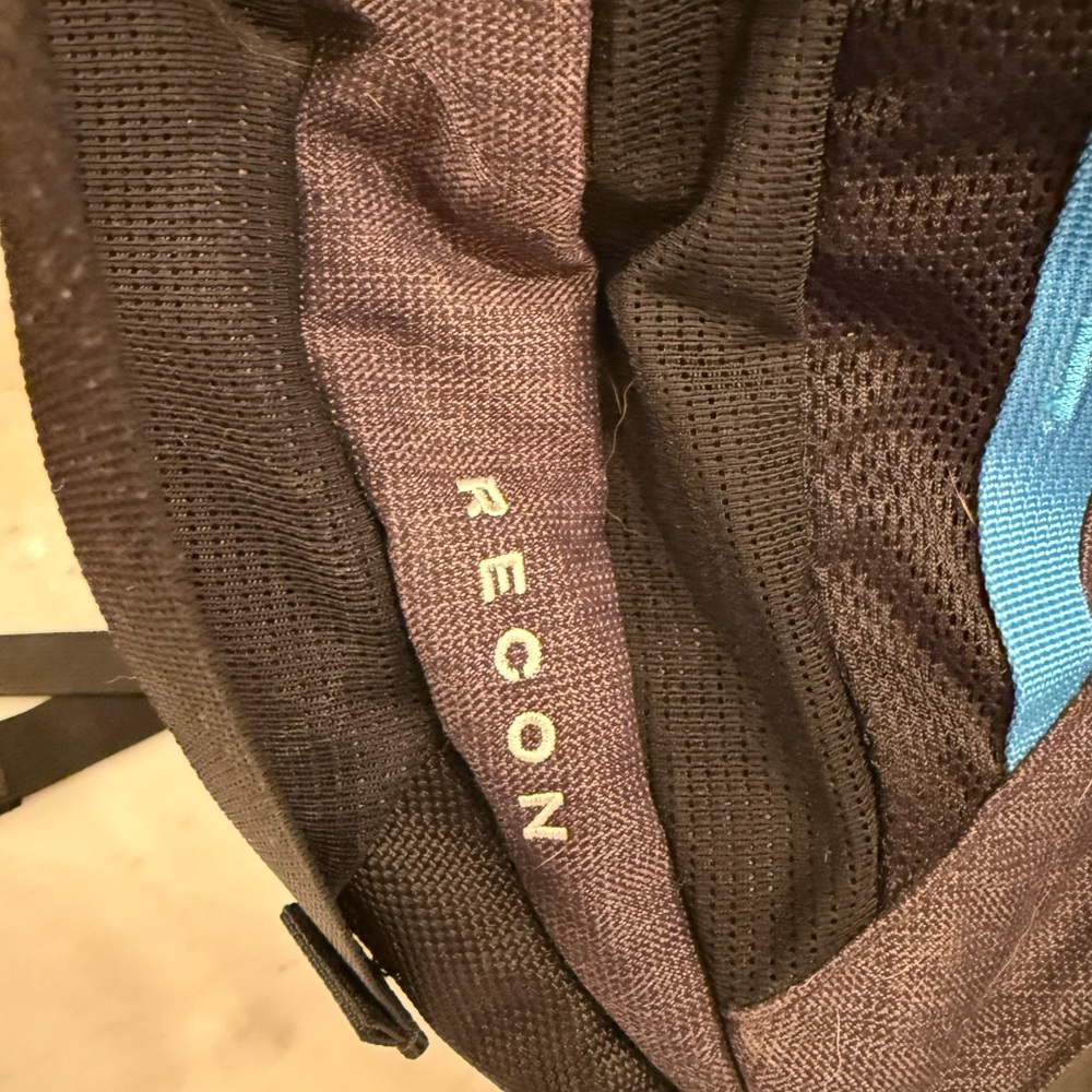 NWT The North Face Women's Backpack - Grey Black and Blue - Picture 3 of 6